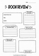 Book Review Template KS2 - Great Reading & Writing Activity for kids