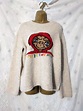 ZARA X E.T. THE EXTRA-TERRESTRIAL ® Knit Oversize Sweater Sz S M 0021/ ...