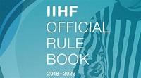 IIHF - New Rule Book is here