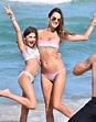 Alessandra Ambrosio poses for snap with daughter Anja, 11, in matching ...