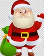 Santa Claus Rudolph Christmas Gift PNG, Clipart, Bag, Balloon Cartoon ...