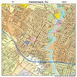 Hackensack New Jersey Street Map 3428680