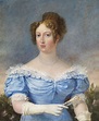 Retrato da Imperatriz consorte do Brasil Dona Leopoldina de Habsburgo ...