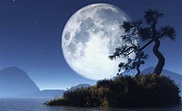 [200+] Moon Night Sky Wallpapers | Wallpapers.com
