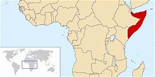 Somalia detailed location map. Detailed location map of Somalia ...