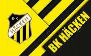 Download wallpapers BK Hacken, 4k, logo, material design, Swedish ...