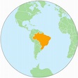 Brazil on globe - /geography/Country_Maps/global_location/South_America ...