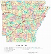 Arkansas Map Of Counties And Cities - Washington Map State