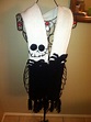 Jack Skellington inspired scarf | Jack skellington, Disney crochet patterns, Loom pattern