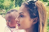 Alesha Dixon's daughter Azura is TOO CUTE as she poses on the set of ...