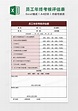 员工年终考核评估表Excel模板下载_熊猫办公
