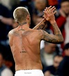 David Beckham Tattoos - Mirror Online