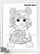Play 'n Style Christina Baby Alive Coloring Page - Free Printable ...