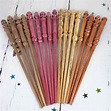 personalised anniversary wooden wand by auntie mims ...