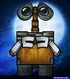 how to draw wall-e easy, wall-e Drawing Cartoon Characters, Character ...