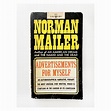 1970 Advertisements for Myself by Norman Mailer, Vintage Paperback Book ...