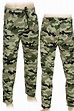 Herren Camouflage Hose Pants Jogginghose Trainingshose Army-Style ...