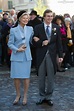 PHOTOS - La princesse Marie-Astrid de Luxembourg arrivant au bras de ...
