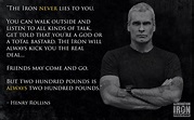 Quote of the Week: Henry Rollins | Generation Iron