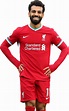 Mohamed Salah Liverpool football render - FootyRenders