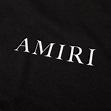 Amiri Logo Leaves Tee Black | END. (US)