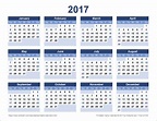 2017 Yearly Calendar Landscape 06 Free Printable Temp - vrogue.co