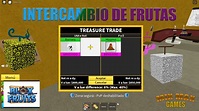 Como funciona Intercambio Frutas | Blox Fruits | Como tradear | Fruits ...