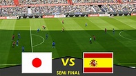 JAPAN vs SPAIN Semi Final | Full Match All Goals HD eFootball 2021 ...