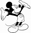 Desenhos do Mickey para colorir e imprimir | Como fazer em casa