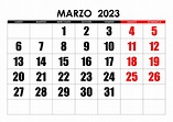 Calendario marzo 2023 – calendario.su