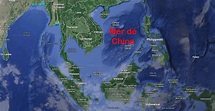 La Mer de Chine ≡ Voyage - Carte - Plan