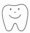 Free Printable Tooth Template