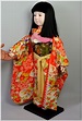 Japanese antique doll of a girl, 1950's. Japanese Traditional Dolls ...