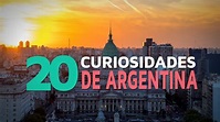 20 Curiosidades de Argentina 🇦🇷 | El país del tango y las mil culturas ...