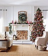35 Pretty Christmas Living Room Ideas to Get You Ready for the Holidays ...