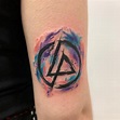 Linkin Park Tattoos on Twitter | Lp tattoo, Geometric tattoo forearm ...