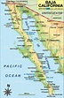 Map of Baja California (Mexico) - Map in the Atlas of the World - World ...
