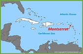 Montserrat Map | United Kingdom | Maps of Montserrat Island