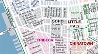 Soho NYC map - Soho New York map (New York - USA)