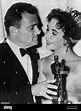MIKE TODD & ELIZABETH TAYLOR WITH OSCAR AROUND THE WORLD OF MIKE TODD ...