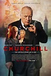 CHURCHILL MOVIE POSTER 2 Sided RARE ORIGINAL 27x40 BRIAN COX MIRANDA ...