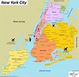 Map Of Manhattan Nyc | Map Of The World