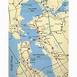 San Francisco Bay Fishing Map - Maping Resources