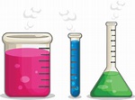 química matraz de vidrio laboratorio experimento vaso de precipitados ...