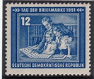 Briefmarken-Jahrgang 1951 der Deutschen Post der DDR