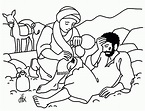 Good Samaritan Coloring Pages For Kids - Coloring Home