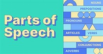 The 8 Parts of Speech: Examples and Rules | Grammarly Blog ...