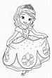 Dibujos de La Princesa Sofia para colorear, dibujos disney