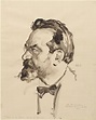 Self-Portrait - Emil Orlik (Czech, 1870-1932) - 1924 : r/artdaily