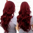 Brazilian Red Body Wave Human Hair 3 Bundles Burgundy 99j Brazilian ...